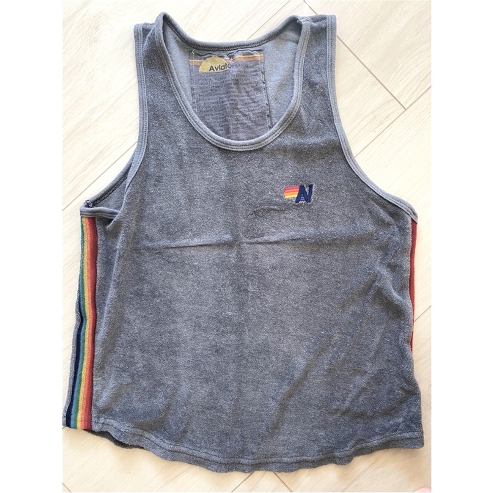 Aviator Nation terry tank